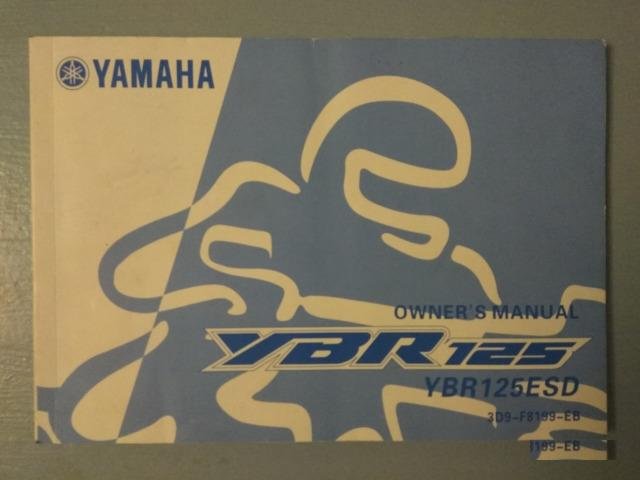 Мануал на английском по мотоциклу Yamaha YBR-125