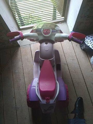 Детский электрический мотоцикл для девочки Peg Per
