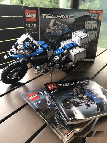 Lego Technic мотоцикл, б/у