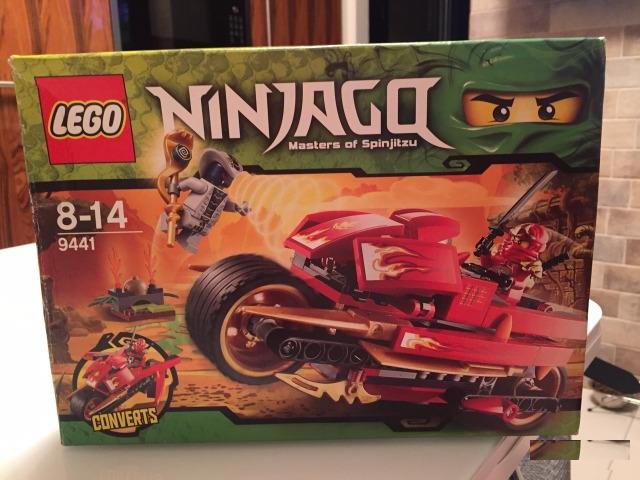 Lego Ninjago Мотоцикл Кая 9441 (188 деталей) Лего