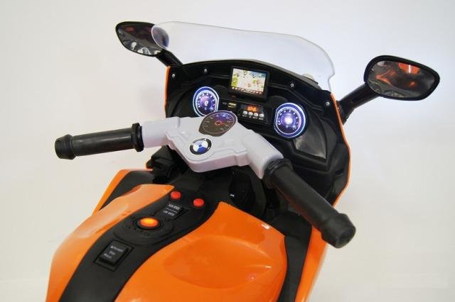 Детский Электрический Мотоцикл moto M444MM Оранжев