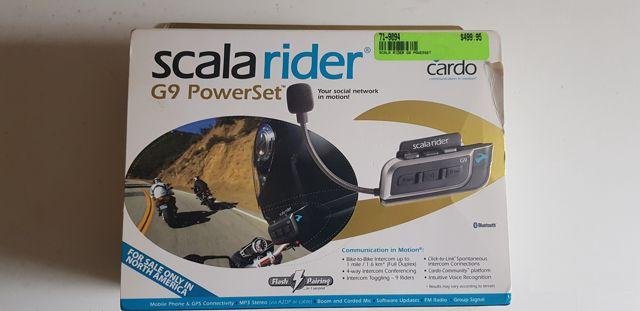 Мотогарнитура Cardo Scala Rider G9 Powerset