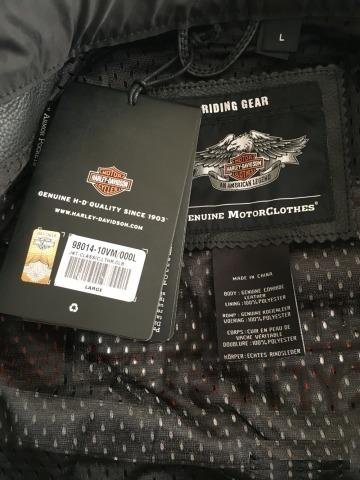 Кожаная куртка новая, Harley Davidson, 98014-10VM
