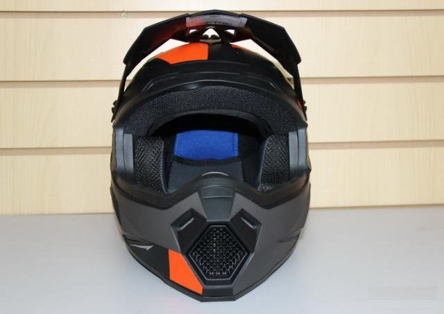 Кроссовый шлем Ataki MX801 Strike оранжево/черный