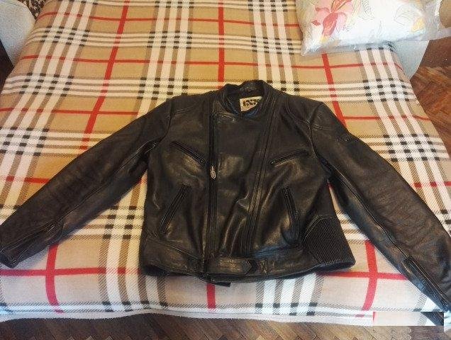 Кожаная мото куртка косуха IXS 46-48 Швейцария