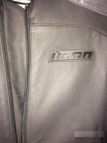 Icon device мото куртка, кожа, оригинал