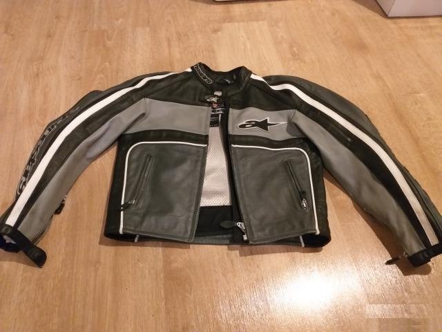 Куртка кожаная Alpinestars 38 размер