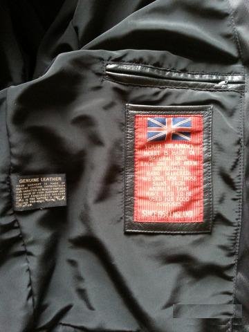 Куртка кожаная brando london