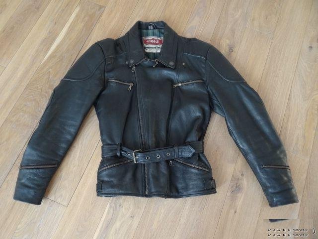 Куртка мотоциклетная кожаная (50 размер)