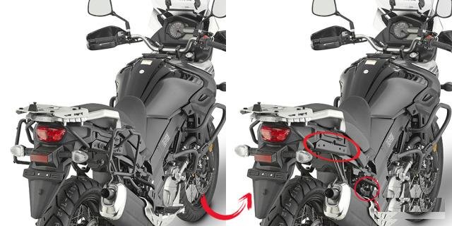 Крепеж боковых кофров Suzuki DL650 V-Strom (17-19)