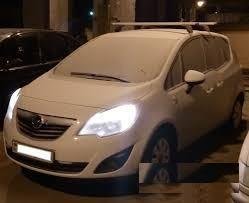 Багажник в штатное место Opel Meriva