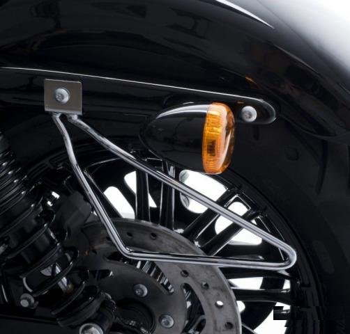 Harley Davidson мото кронштейны на кофры хром
