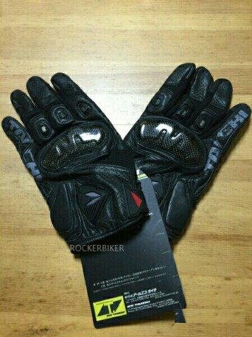 Мотоперчатки Taichi RST-410 кожаные черные
