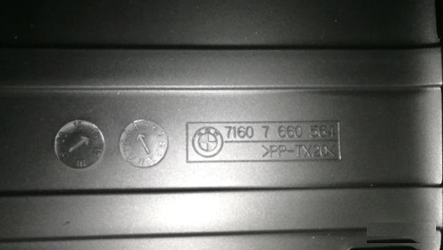 Крышка кофра BMW F800GS/ F700GS