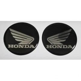 Наклейки на бак мотоцикла эмблема Honda 3D 6см