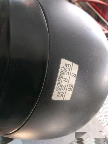 Шлем мото черный