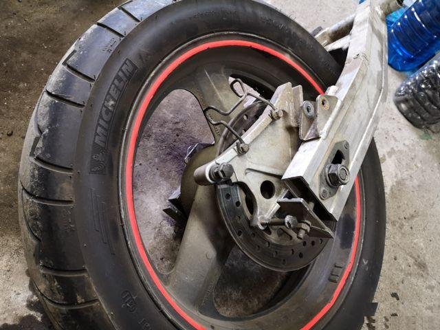 Маятник колесо в сборе Honda CB400 CB 400