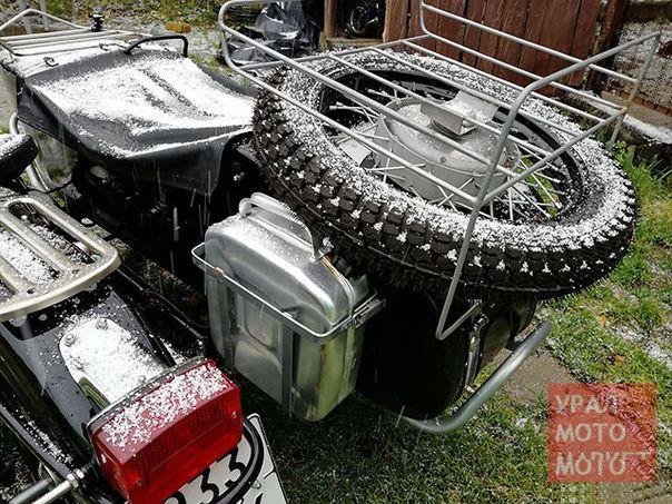 Багажник «Соло» на мотоцикл Урал и Днепр