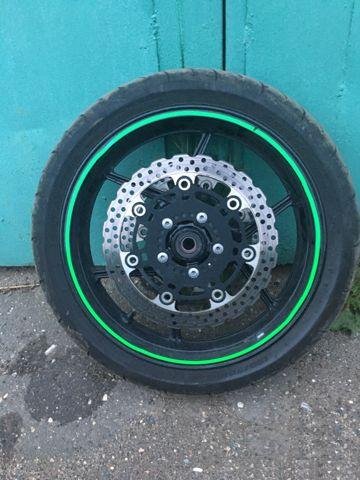 Передний диск колесо kawasaki er6n er6f verys kle