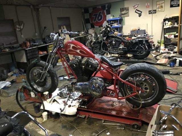 Кит кастом комплект Harley Davidson Springer