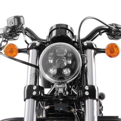 Линза мото LED 5,75" для мотоцикла фара