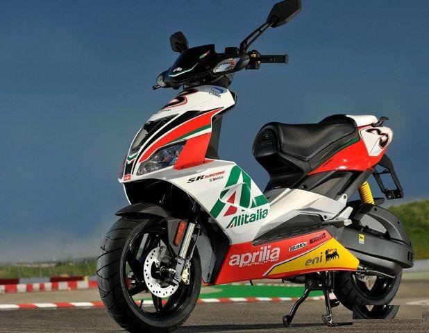 Aprilia SR 50R комплект наклеек на пластик