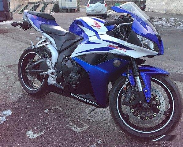 Honda CBR600RR 2008г по запчастям