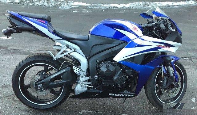 Honda CBR600RR 2008г по запчастям