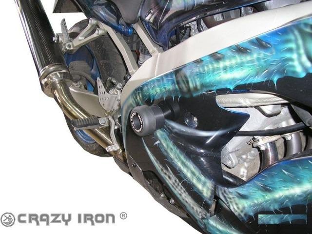 Слайдеры для Kawasaki ZX-9R 1998-2004 crazy iron