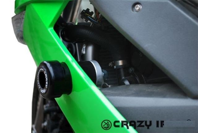 Слайдеры для Kawasaki ER-6F ER-6N Crazy Iron