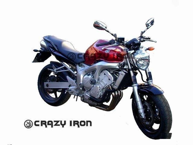 Слайдеры для Yamaha FZ6-S/N 2004-2009 crazy iron