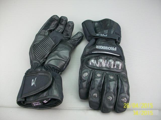 Кожаные перчатки Probiker PR-5 (новые - XL)