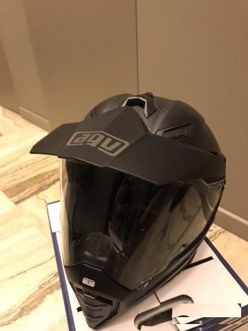 Шлем кроссовый спортивный AGV AX-8 Dual Carbon,xxs