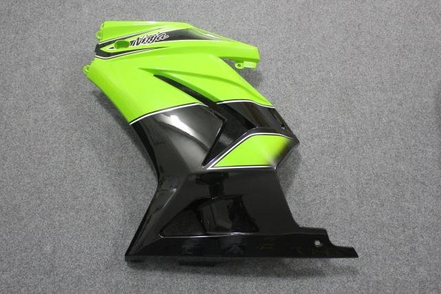 Комплект пластика Kawasaki Ninja 250R Зелено-Чёрны