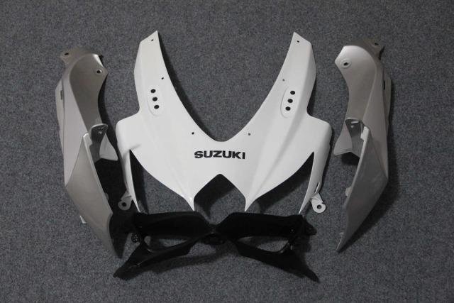 Комплект пластика Suzuki GSX-R600/750 08-10 Бело-С