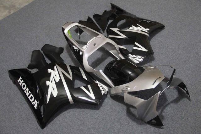 Комплект пластика Honda CBR954RR 02-03 Черно-Сереб