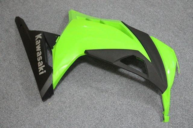Комплект пластика Kawasaki Ninja300R 13-14 Зеленый
