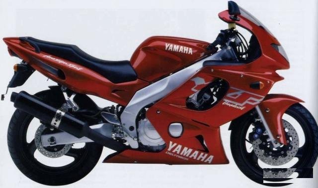 Пластик на yamaha YZF600 Thundercat 1996-2007