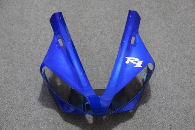 Комплект пластика Yamaha YZF-R1 00-01 Сине-Белый
