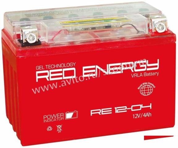Аккумулятор Red Energy RE 12-04