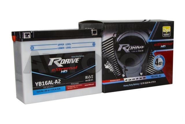 Аккумулятор Rdrive eXtremal (HD) Heavy Duty YB16-A