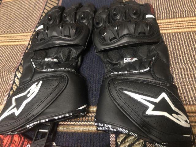 Мото перчатки Alpinestars GP Plus, чёрные разм XXL