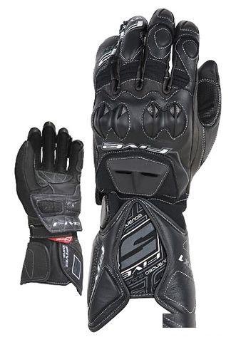 Спортивные кожаные перчатки RFX1 black