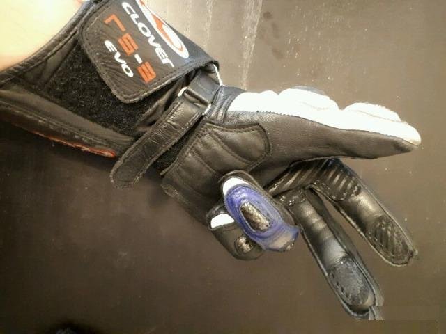 Мото перчатки Clover RS-3 evo, размер M/S