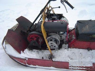 Четырехтактный двигатель для снегохода Буран, Рысь