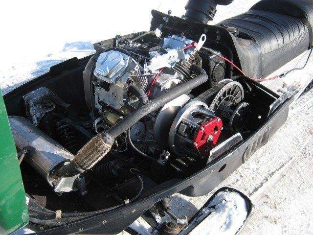Четырехтактный двигатель для снегохода Буран, Рысь