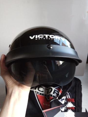 Мотоциклетный шлем Victory, новый, размер S-L