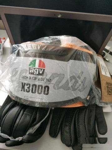 Новый AGV X3000 visor Dark Smoke визор для шлема