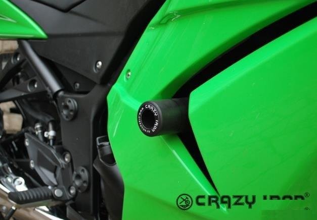 Слайдеры Crazy Iron 4130 для Kawasaki Ninja 250R