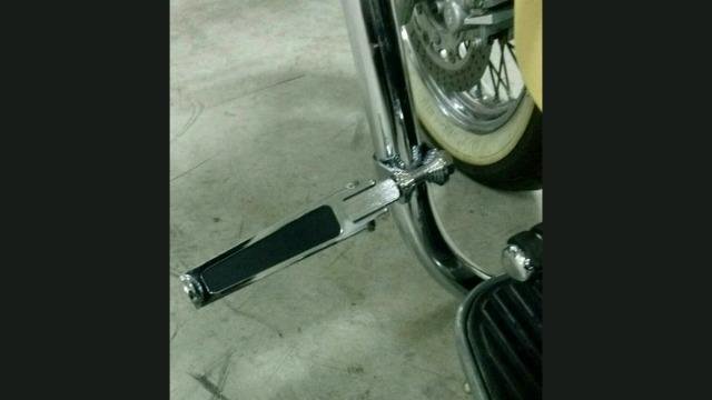 Подножки на дуги мотоцикла Drag Star мото